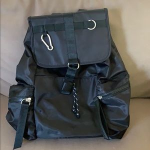 Black New Look ASOS backpack